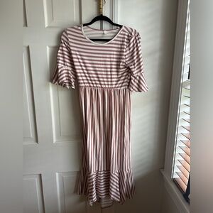 Women’s Pinkblush Maternity Midi Dress; Sz small